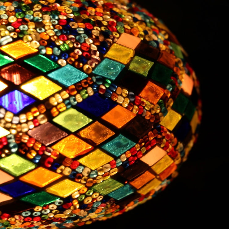 Mosaic Table Lamp in Many Colors