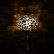Mosaic Table or Floor Lamp in a Myriad of Colors
