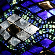 Mosaic Table Lamp in Blues, 5 Styles Available
