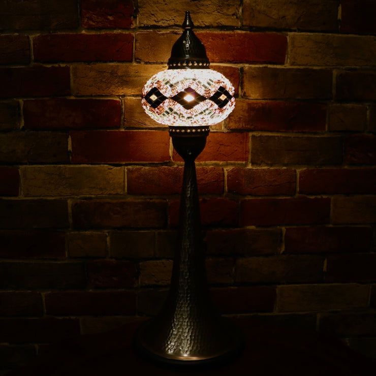 Mosaic Table Lamp in Purple, 5 Styles Available